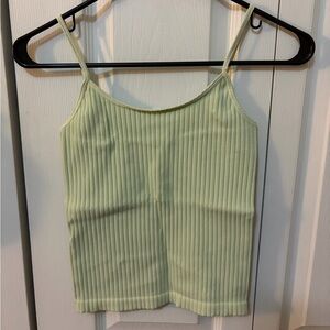 Nikibiki Light Green Ribbed Camisole
